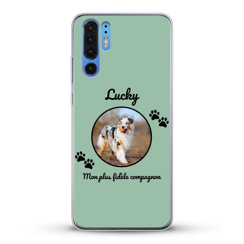 Mon plus fidèle compagnon - Coque de téléphone personnalisée