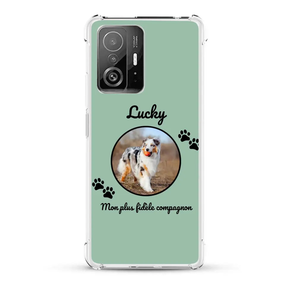 Mon plus fidèle compagnon - Coque de téléphone personnalisée