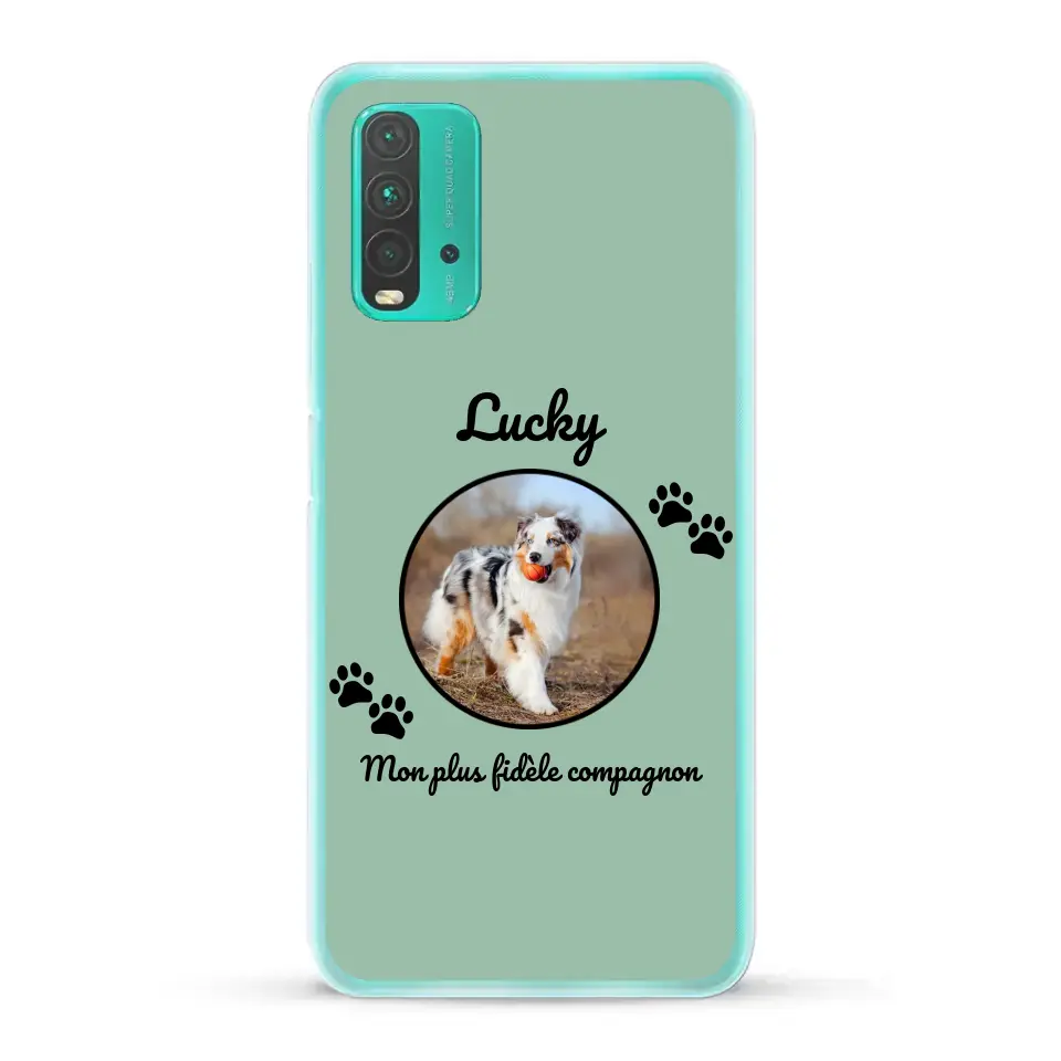 Mon plus fidèle compagnon - Coque de téléphone personnalisée