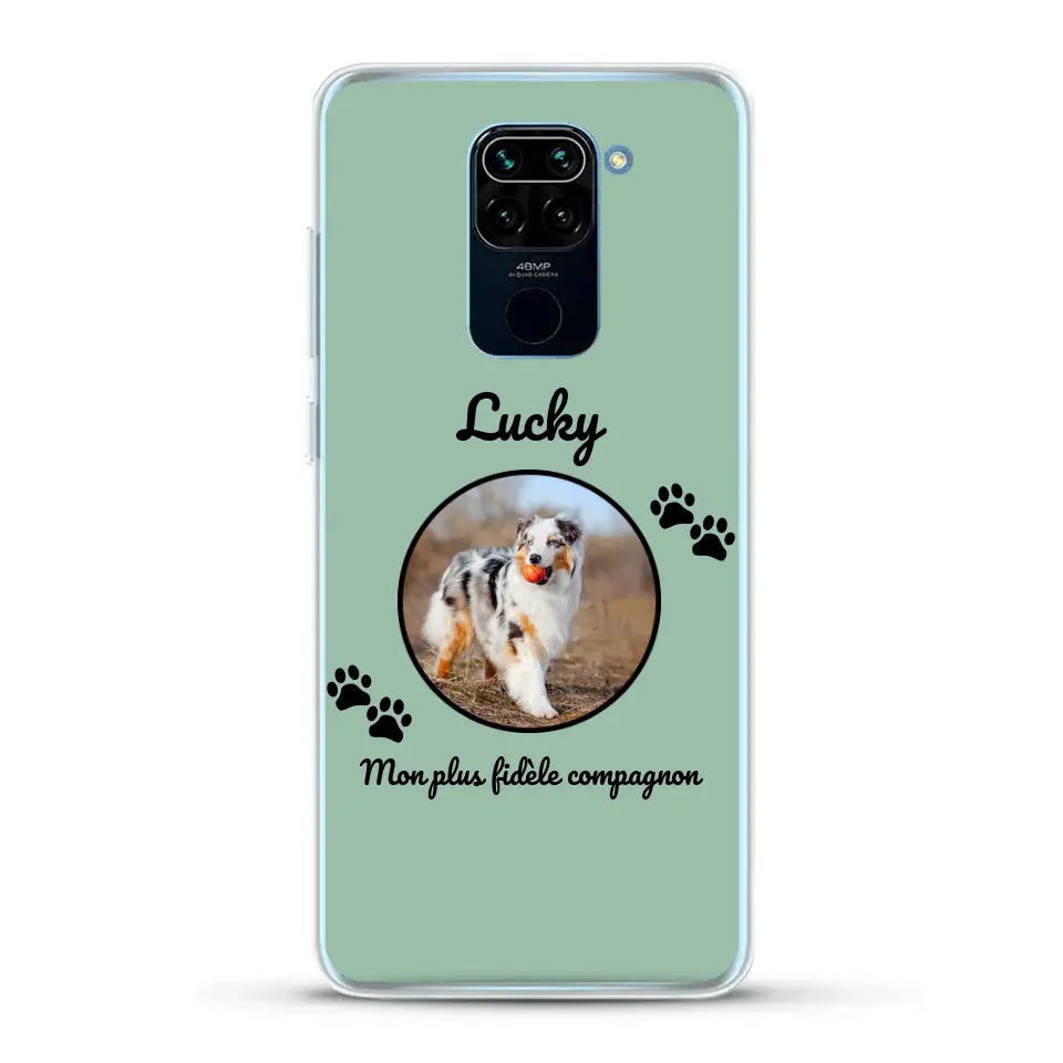 Mon plus fidèle compagnon - Coque de téléphone personnalisée