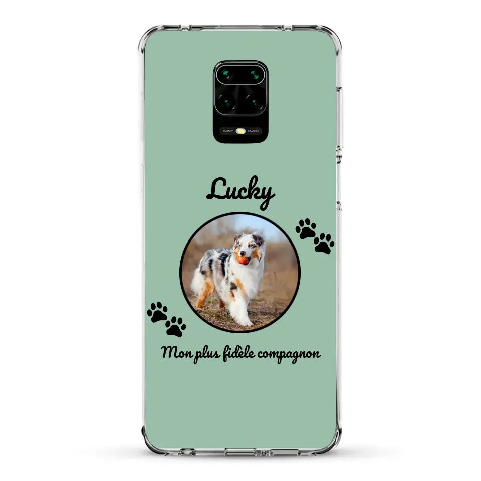 Mon plus fidèle compagnon - Coque de téléphone personnalisée