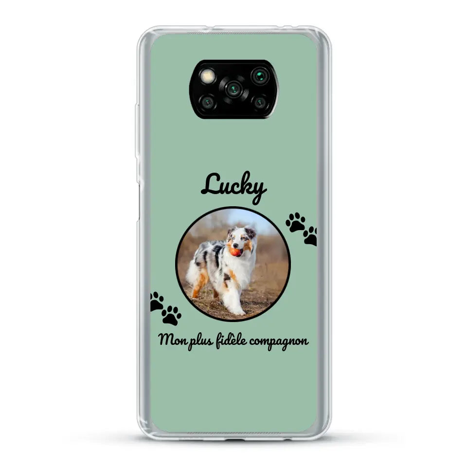 Mon plus fidèle compagnon - Coque de téléphone personnalisée