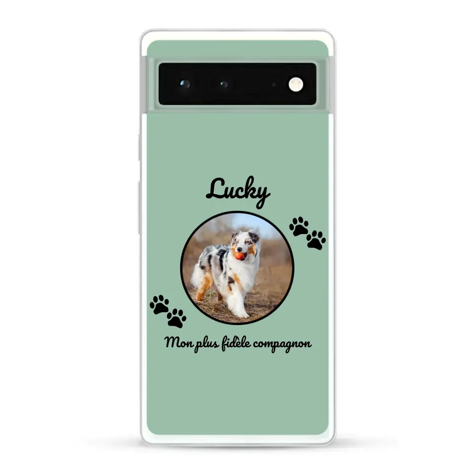 Mon plus fidèle compagnon - Coque de téléphone personnalisée