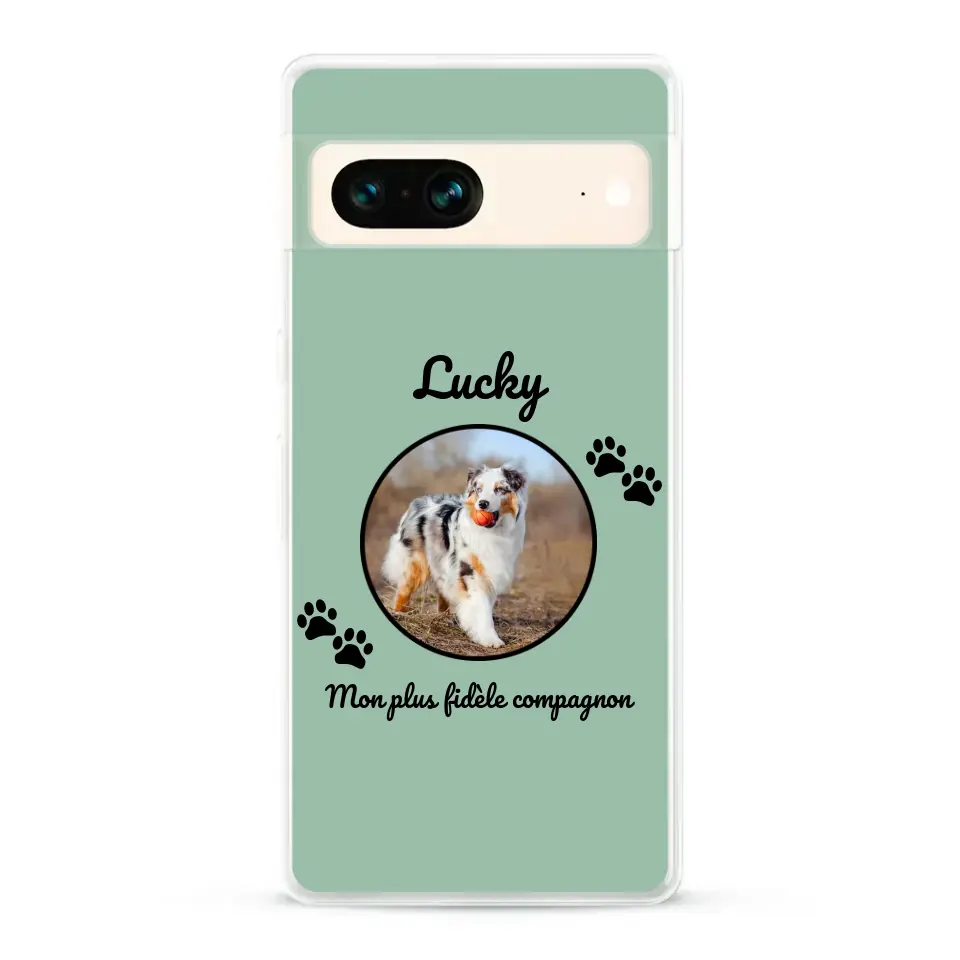 Mon plus fidèle compagnon - Coque de téléphone personnalisée