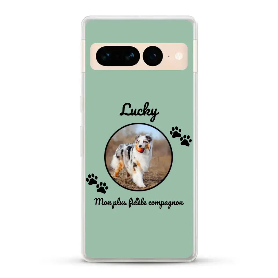 Mon plus fidèle compagnon - Coque de téléphone personnalisée