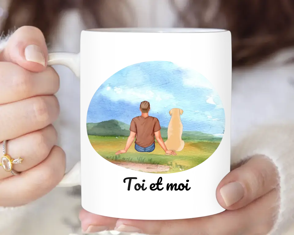 Toi et Moi - Mug Personnalisé