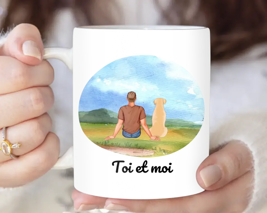 Toi et Moi - Mug Personnalisé