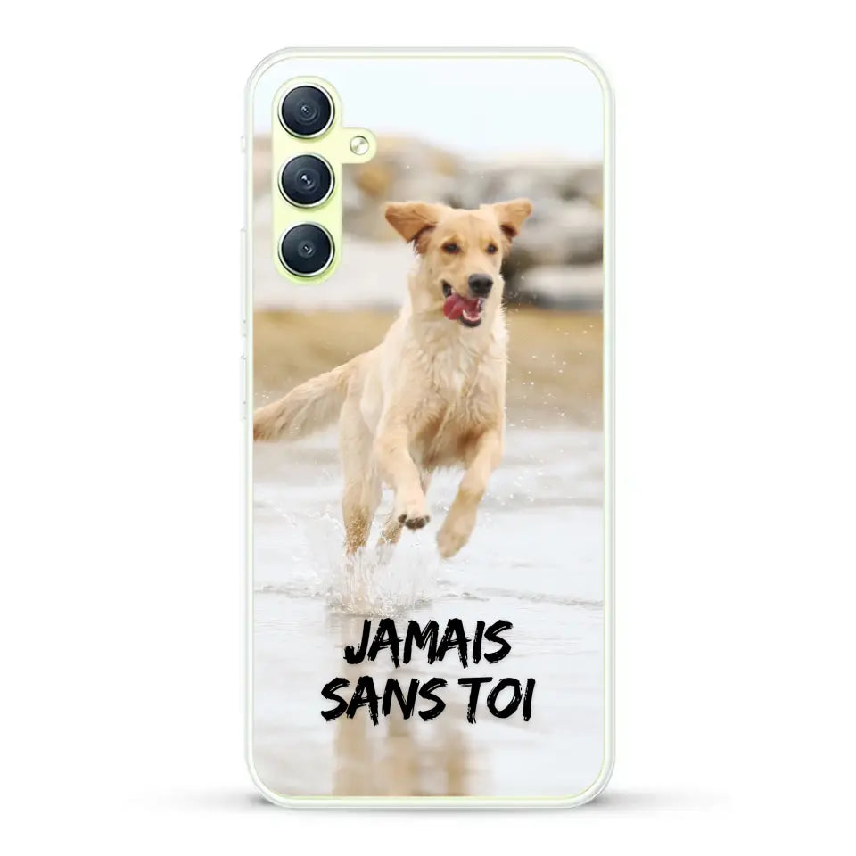 Jamais sans toi - Coque de téléphone personnalisée