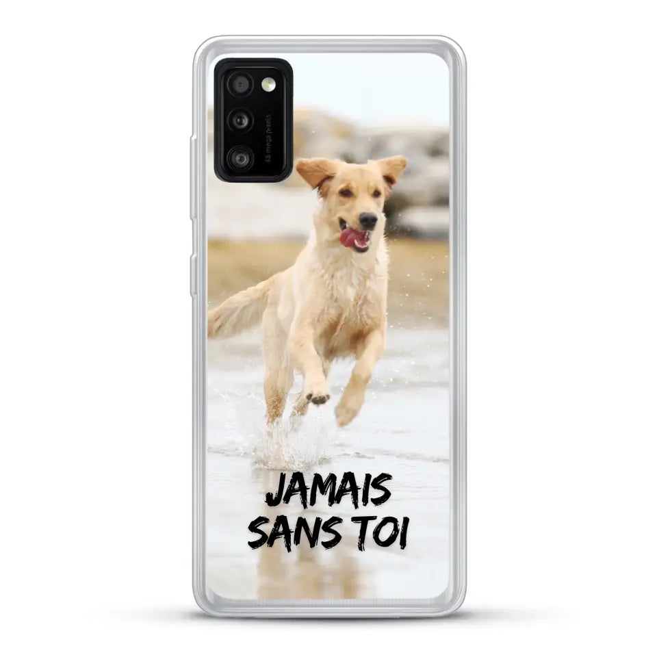 Jamais sans toi - Coque de téléphone personnalisée