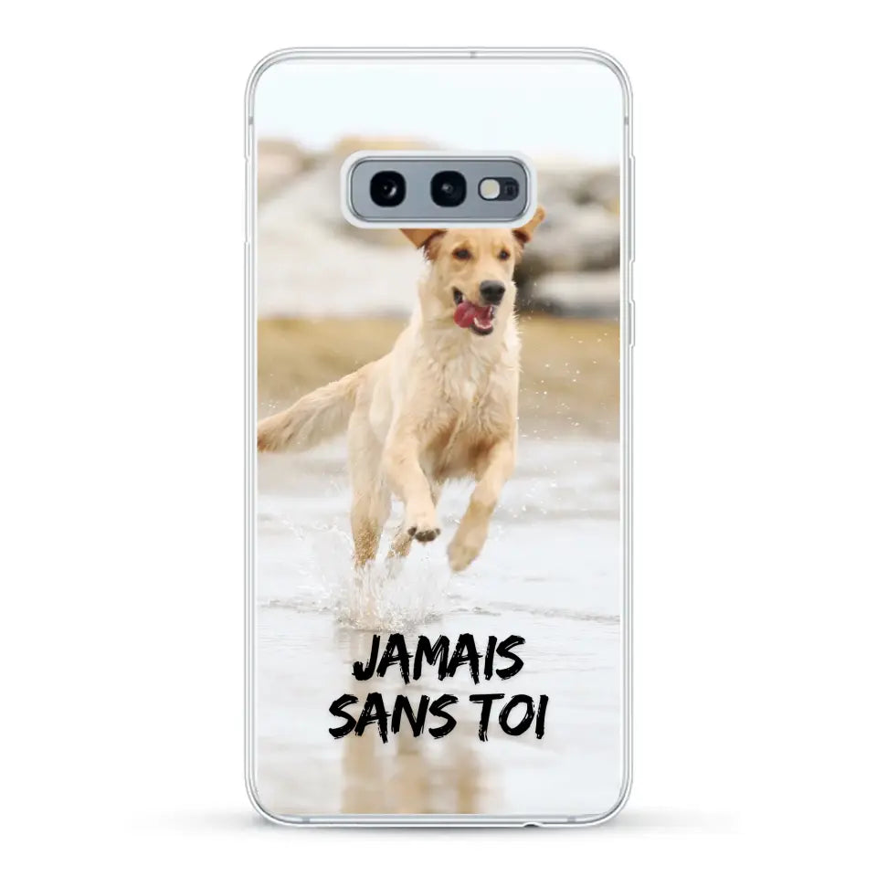 Jamais sans toi - Coque de téléphone personnalisée