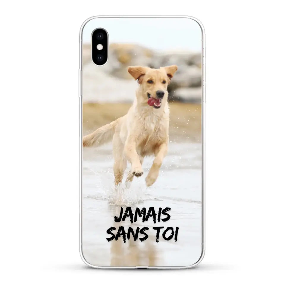 Jamais sans toi - Coque de téléphone personnalisée