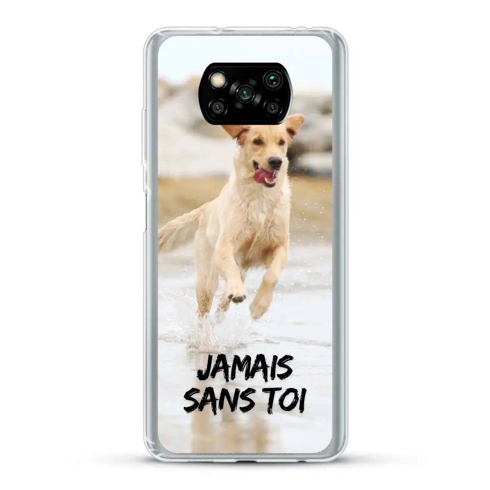 Jamais sans toi - Coque de téléphone personnalisée