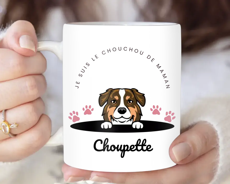 Je suis le chouchou de papa / maman - Mug Personnalisé