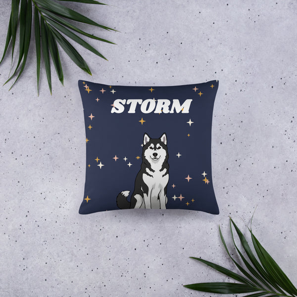 Coussin personnalisé — étoiles