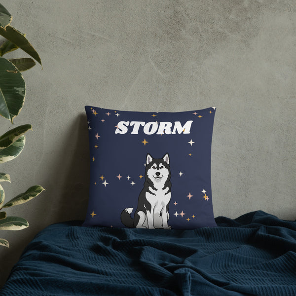 Coussin personnalisé — étoiles