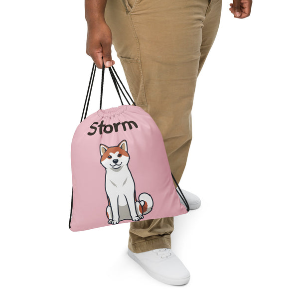 Mochila de cordón personalizada — Color a elegir