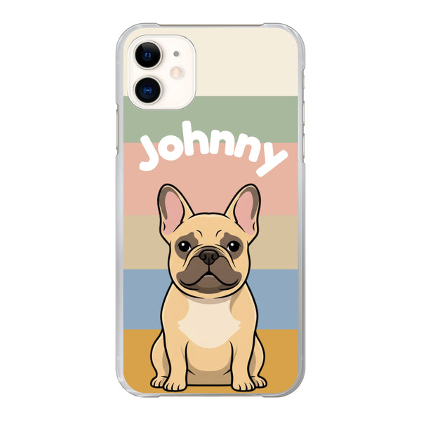 Coque de téléphone personnalisée — bandes colorées