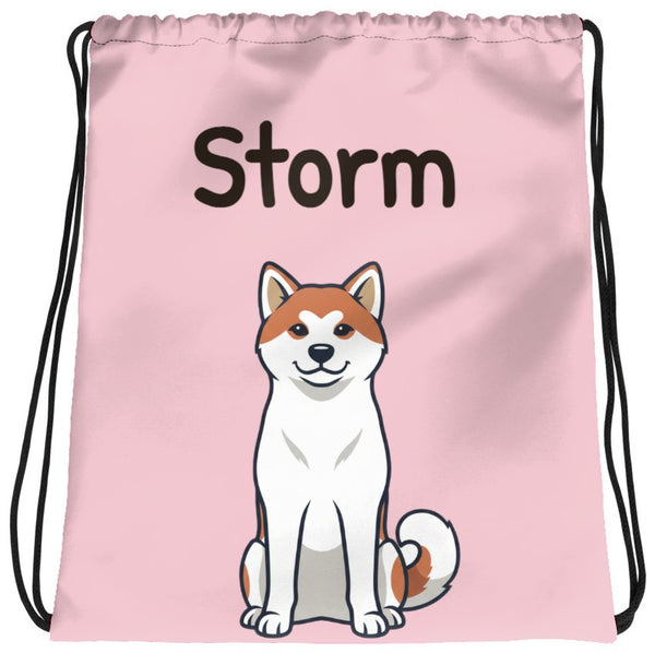 Mochila de cordón personalizada — Color a elegir